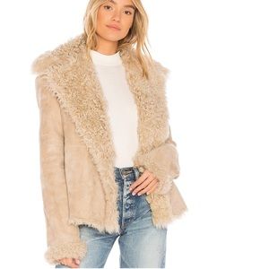 Theory Shearling Reversible Peacoat  - BRAND NEW